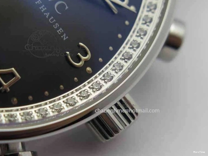 MIROTIME 0312 Unique Portuguese IW3714 Diam ZF V2 1:1 Best Edition Gray Dial On Brown Leather Strap A79350 (Slim Movement) 7250